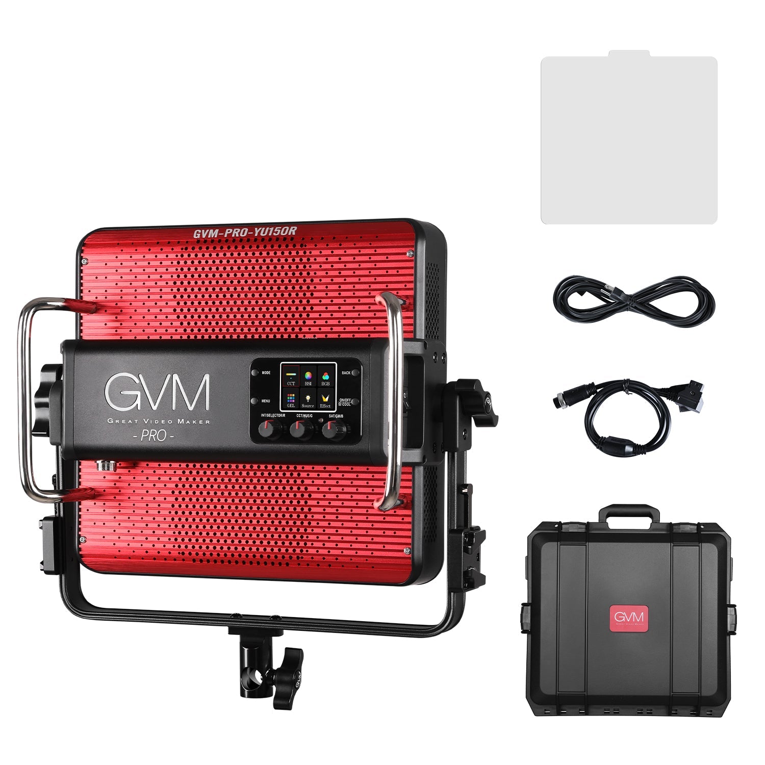 GVM YU150R PRO Led Video Lights Panel Rgb And Bi-Color Studio Light - GVMLED