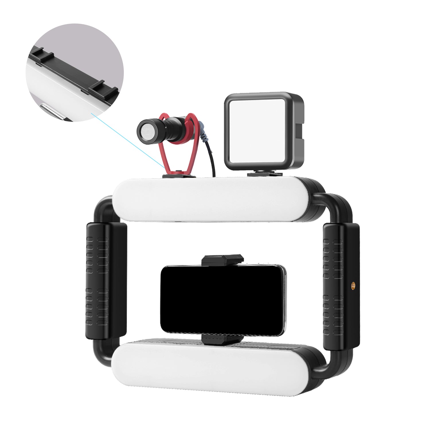 Gvm TL15rRS On Camera Rgb Led Video Light(BOGO)(Add 2 lights to cart)