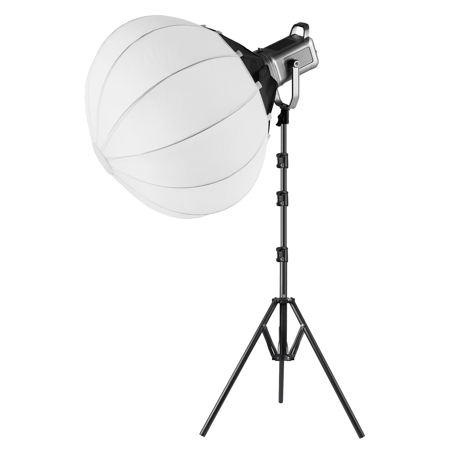 GVM 150R 150W High Power LED Spotlight Bi-Color & RGB Studio Lighting Kit with Lantern Softbox - BOGO - GVMLED