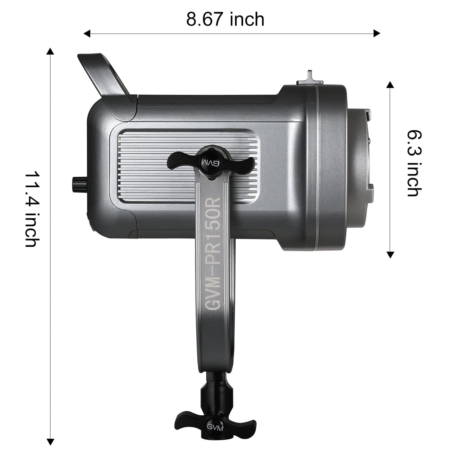 GVM 150R 150W High Power LED Spotlight Bi-Color & RGB Studio Lighting Kit with Lantern Softbox - BOGO - GVMLED