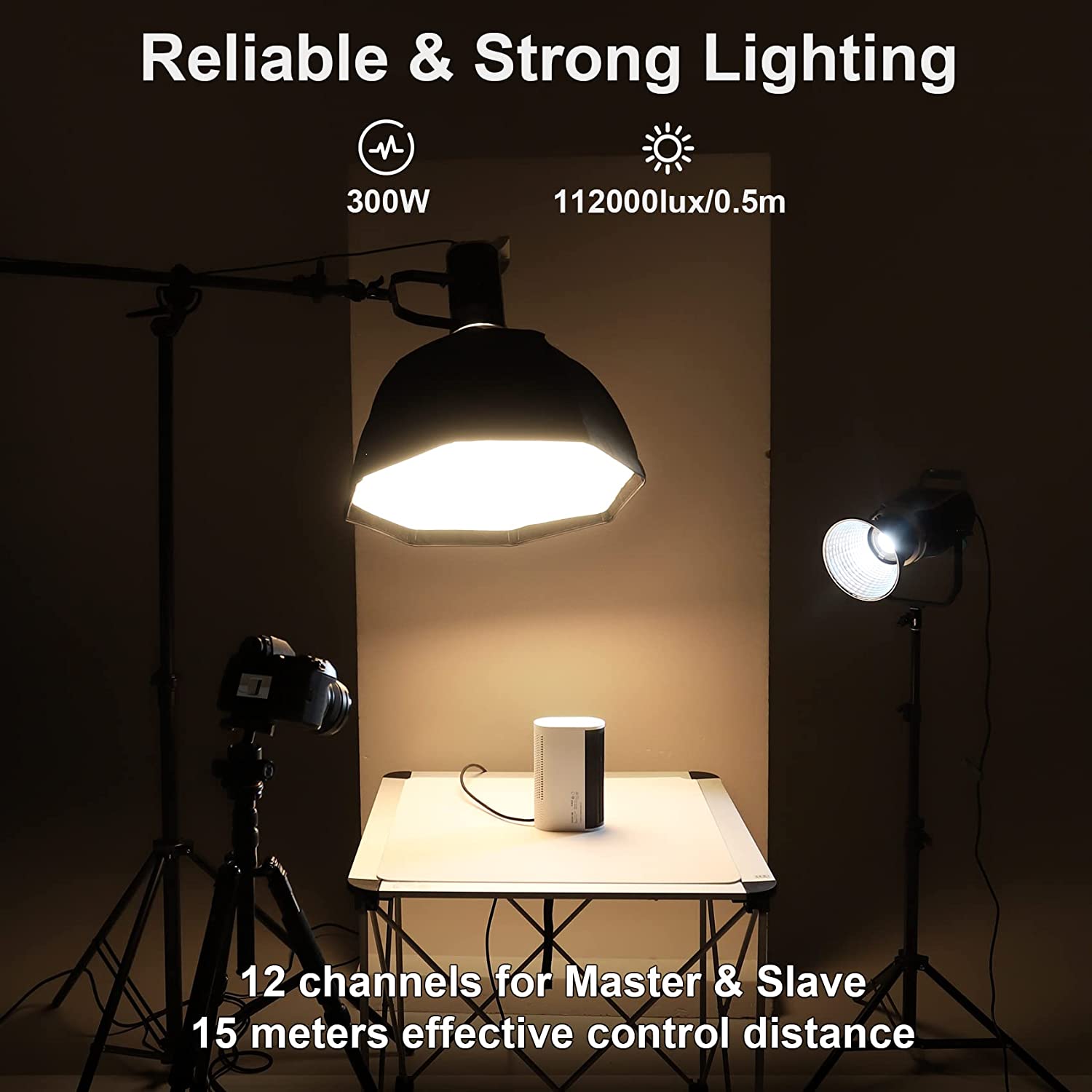 GVM 300W Bi - Color LED Monolight(BOGO)(Add 2 lights to cart) - GVM