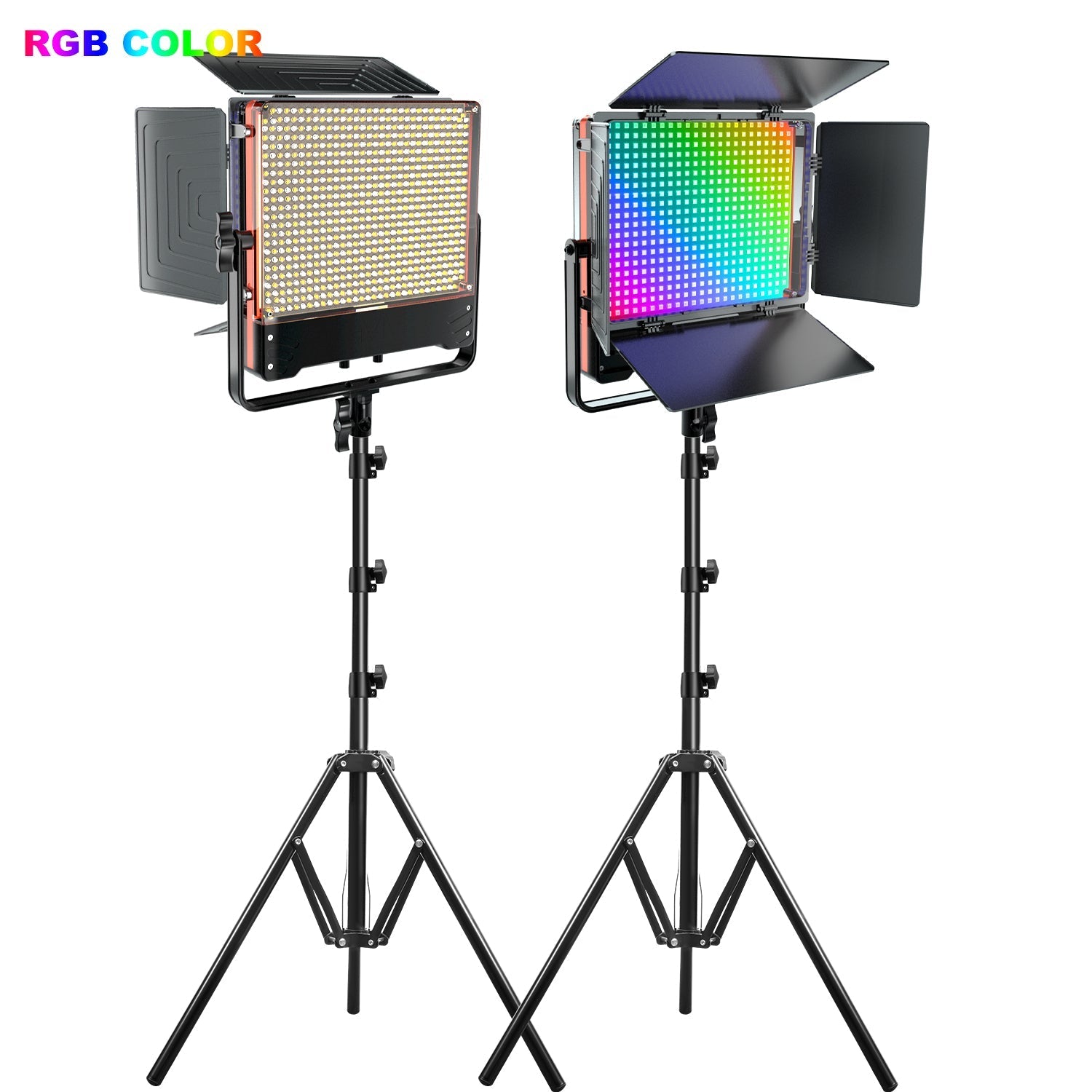 GVM 50SM Bi-color & RGB Double-sided Light Soft Panel LED Video Light - GVMLED