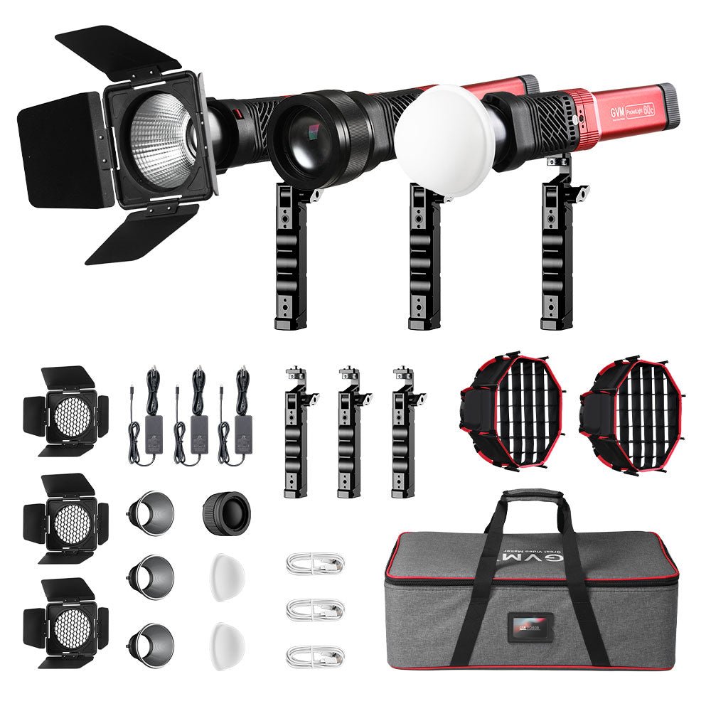 GVM PD60C RGB Pocket LED Monolight