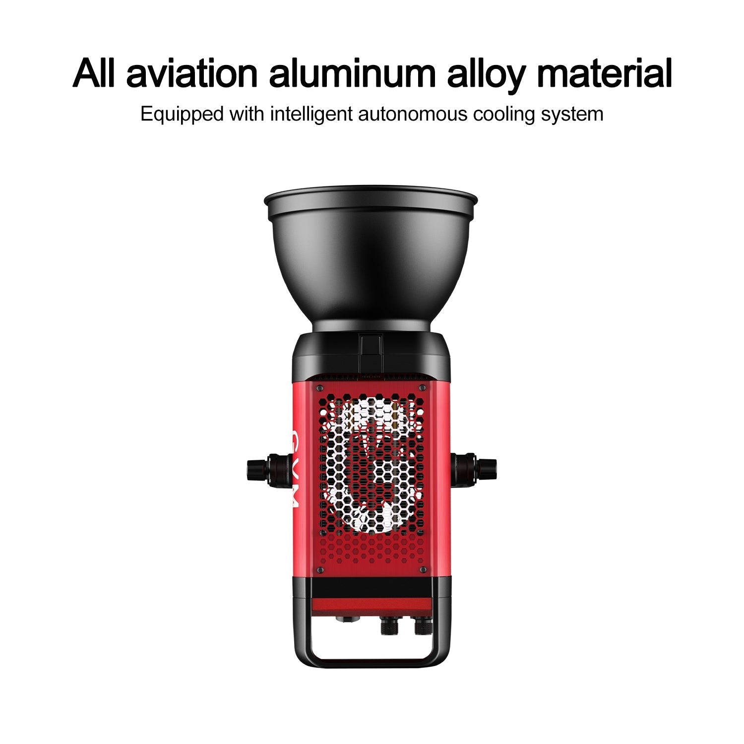 GVM PRO - SD300B 300W Bi - Color Monolight V - mount Mesh Bluetooth(Includes Free: GVM - YG60SP) - GVM