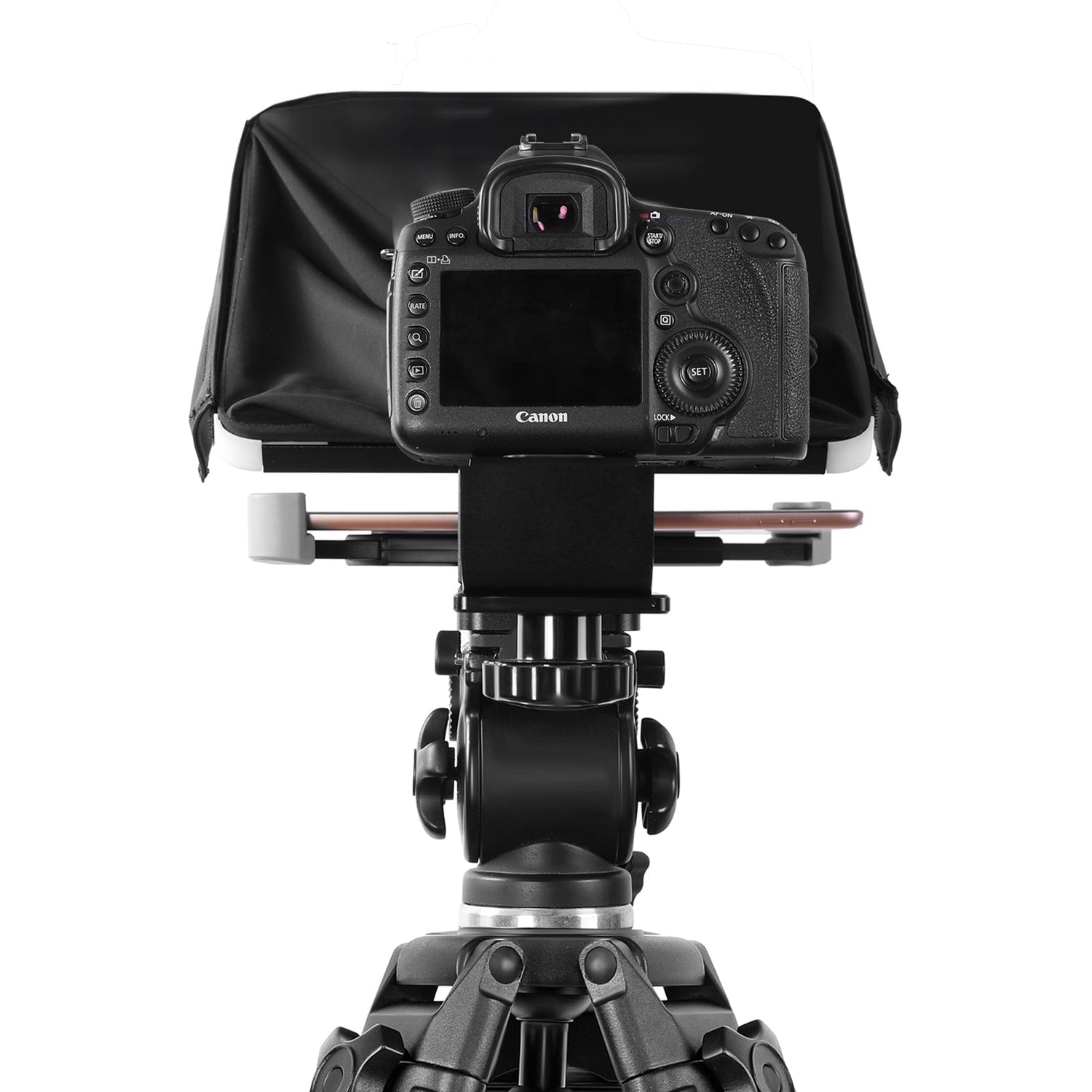 GVM TQ-M Teleprompter for iPad Tablet & Smartphone with Bluetooth APP Control - GVMLED