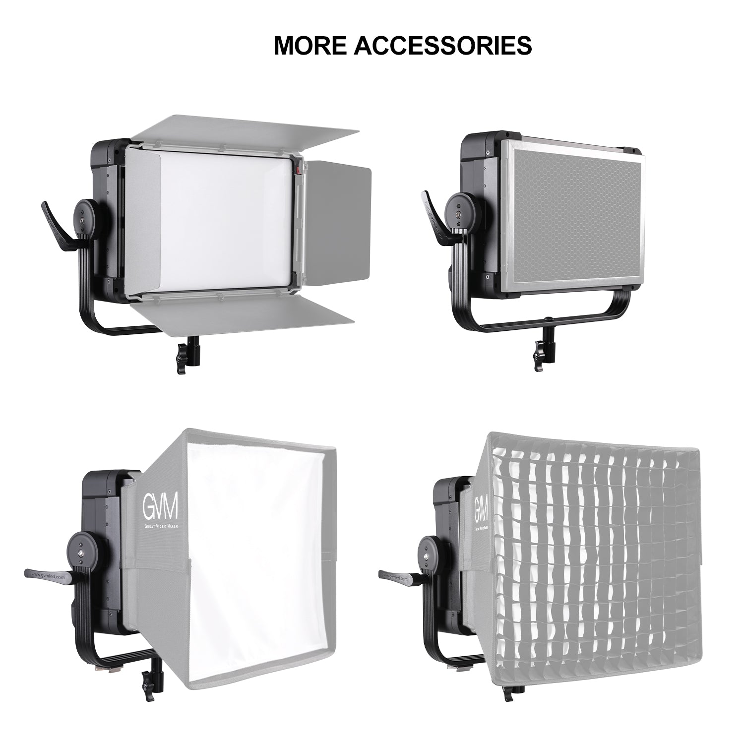 GVM YU300R Led Video Lights Panel Rgb And Bi-Color Studio Light - GVMLED