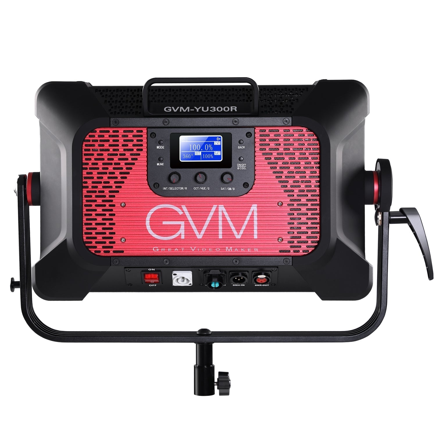 GVM YU300R Led Video Lights Panel Rgb And Bi-Color Studio Light - GVMLED