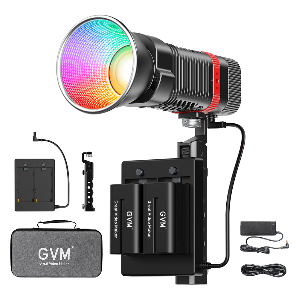 GVM PL60C RGB Pocket LED Monolight