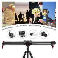 GVM GR-80QD Professional Video Carbon Fiber Motorized Camera Slider (32") - GVMLED