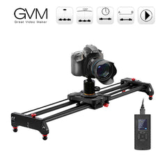 GVM GR-80QD Professional Video Carbon Fiber Motorized Camera Slider (32") - GVMLED