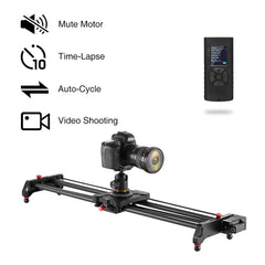 GVM GR-80QD Professional Video Carbon Fiber Motorized Camera Slider (32") - GVMLED