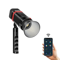 GVM PL60C External 60W RGB Flashlight with Battery - GVM