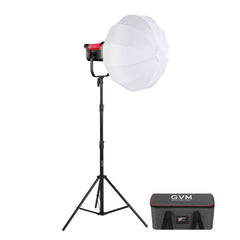 GVM PRO - SD300B 300W Bi - Color Monolight V - mount Mesh Bluetooth - GVM