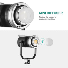 GVM-SD200D 200W High Power Bi-Color LED Spotlight Light (BOGO) - GVMLED