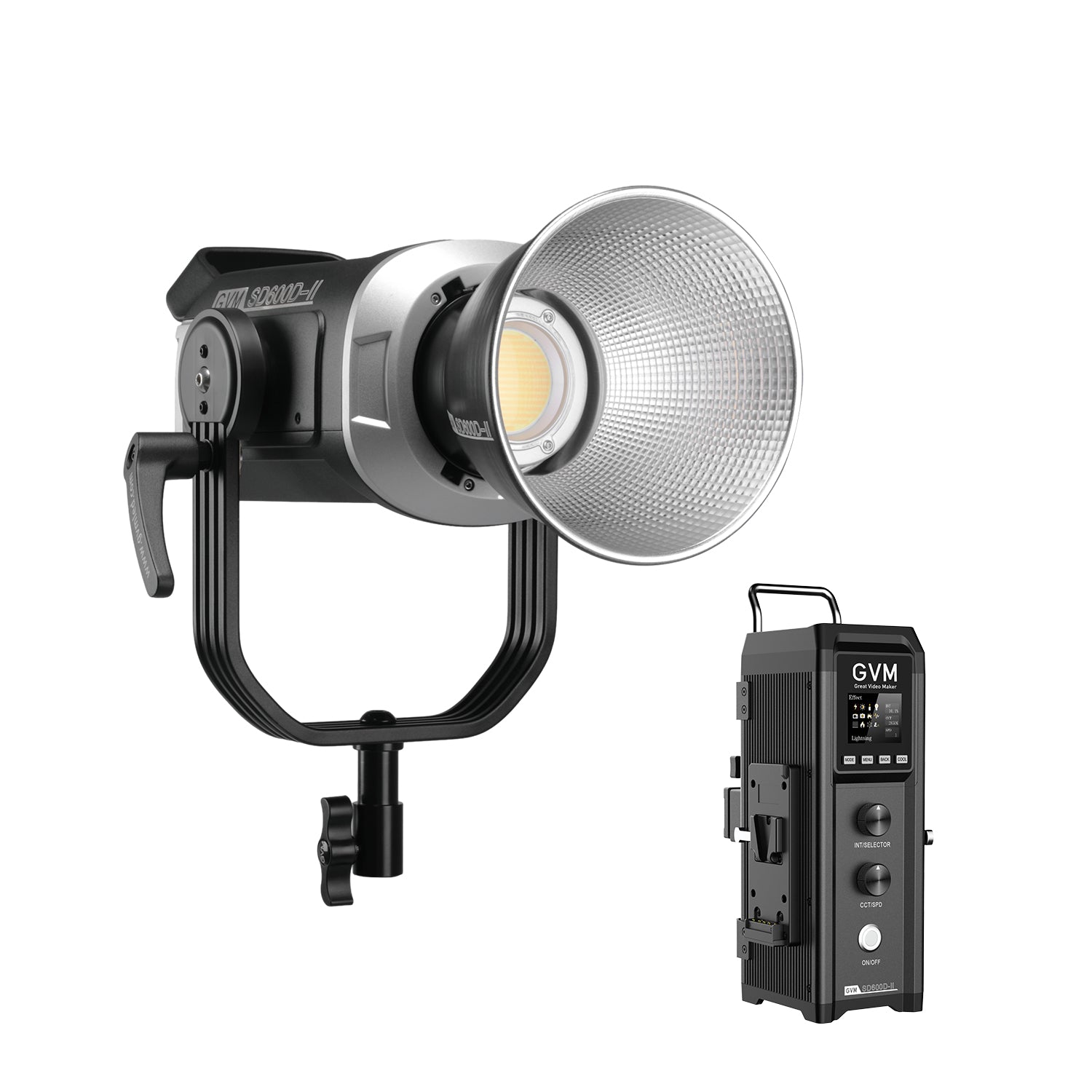 GVM SD600D 600W Upgraded Bi - Color LED Video Light - GVM