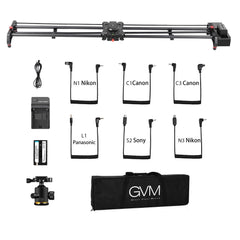 GVM Silder-120 Professional Carbon Fiber Motorized Camera Slider (48”) - GVMLED