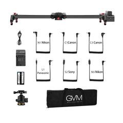 GVM SLIDER-80 Wireless Professional Carbon Fiber Motorized Camera Slider (32")（Ship from Netherlands） - GVM