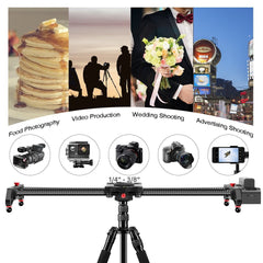 GVM SLIDER-80 Wireless Professional Carbon Fiber Motorized Camera Slider (32")（Ship from Netherlands） - GVM